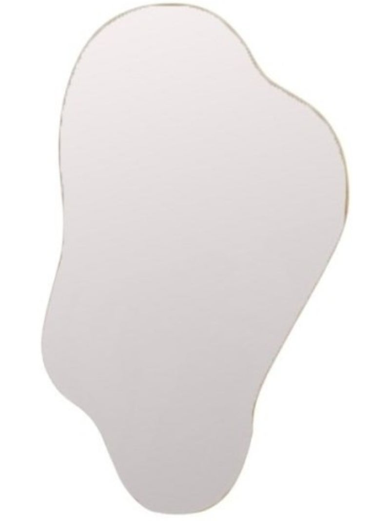 Miroir à poser forme organique 20x13cm Doré - Kiabi