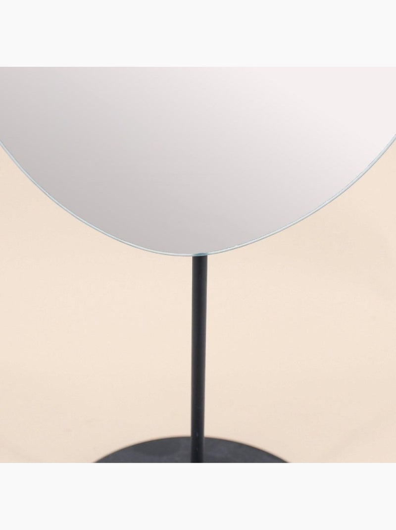 Miroir à poser forme organique Noir - Kiabi