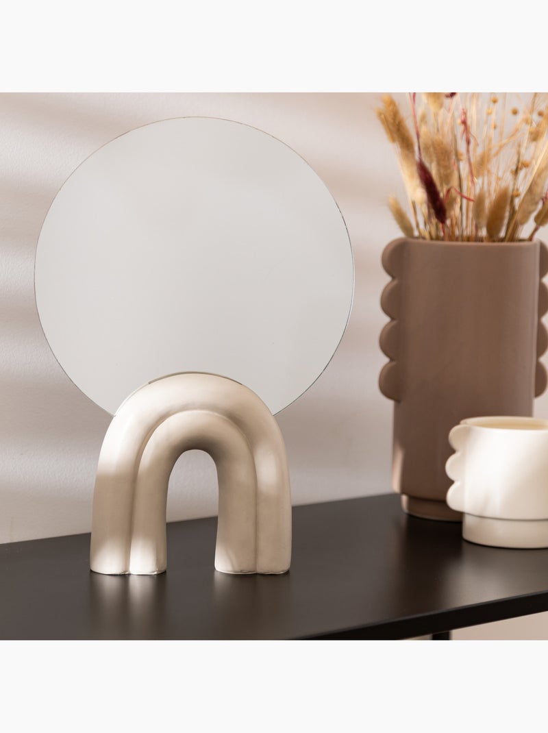 Miroir à poser WAVY BLISS Blanc - Kiabi