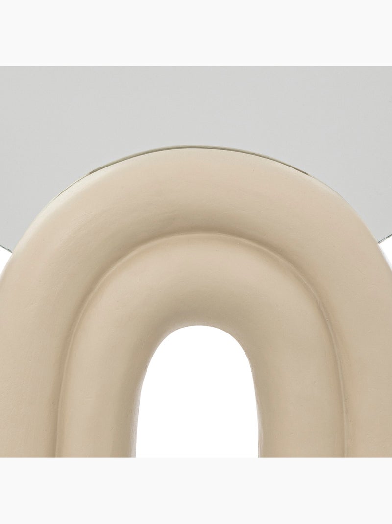 Miroir à poser WAVY BLISS Blanc - Kiabi