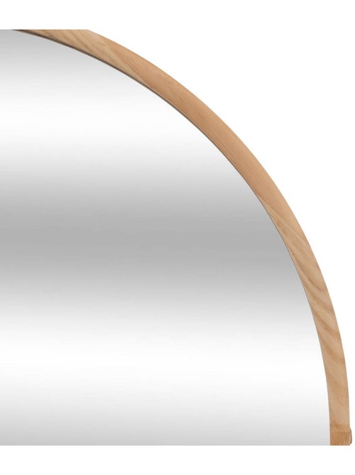 Miroir arche 60x90 cm en bois de pin kim - Kiabi