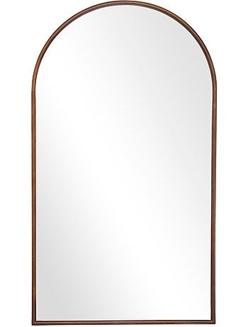 Miroir arche bois de pawlonia H140 cm MARIA