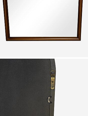 Miroir arche bois de pin Luke