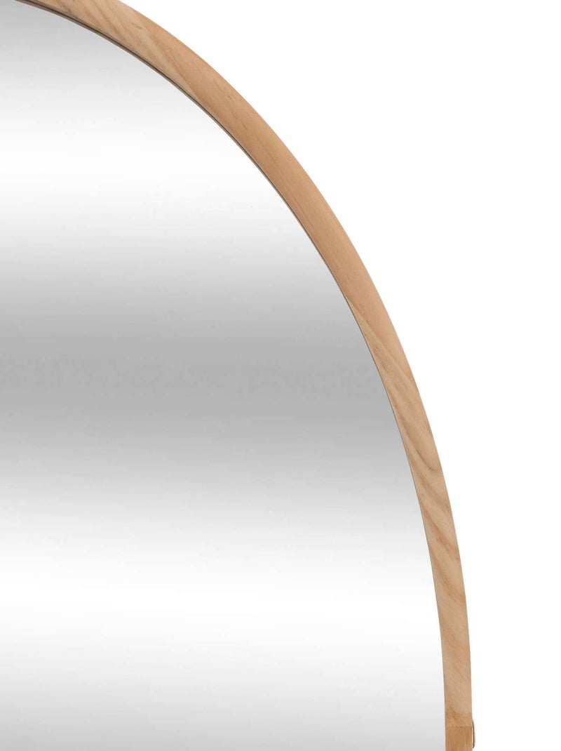 Miroir arche en bois KIM Beige - Kiabi