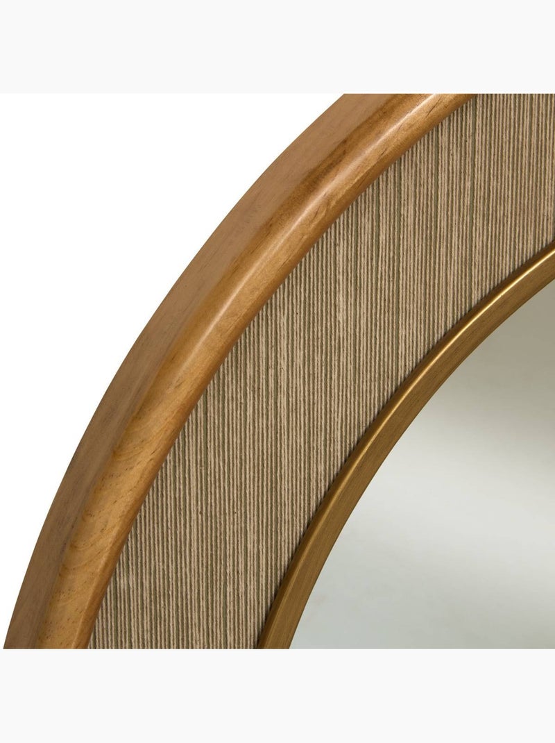 Miroir arche en pin bonnie Lin - Kiabi