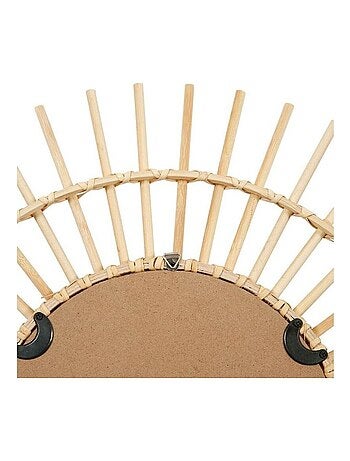 Miroir bambou soleil