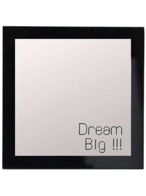 Miroir carré avec mot "Dream big" 20x20cm - Kiabi