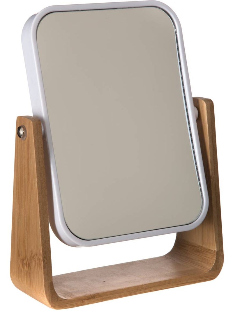 Miroir compact grossissant NATURÉO Blanc - Kiabi