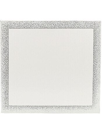 Miroir contour brillant 40x40cm