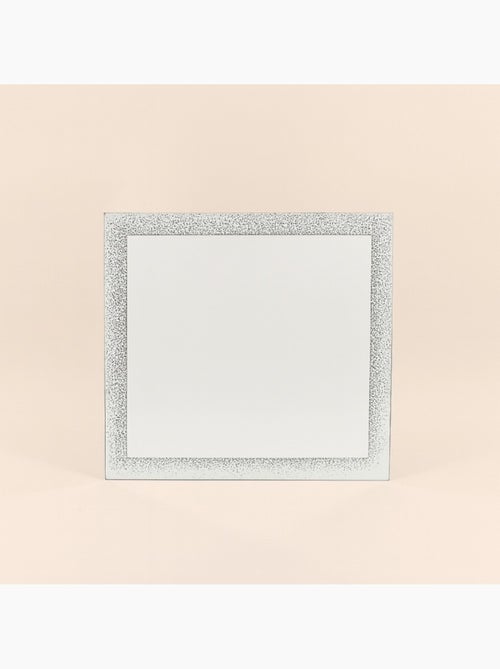 Miroir contour brillant 40x40cm - Kiabi