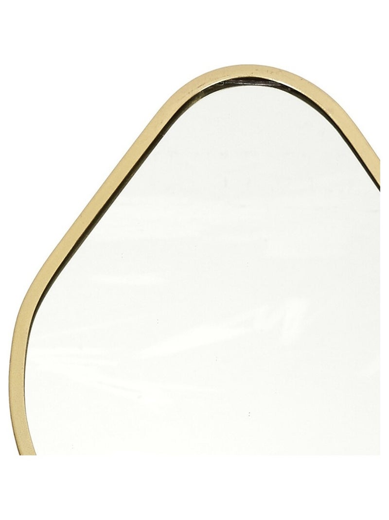 Miroir contour déco doré losange Doré/or - Kiabi
