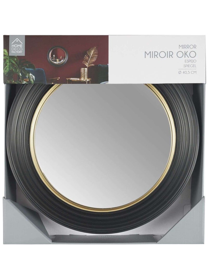 Miroir convexe OKO Noir - Kiabi