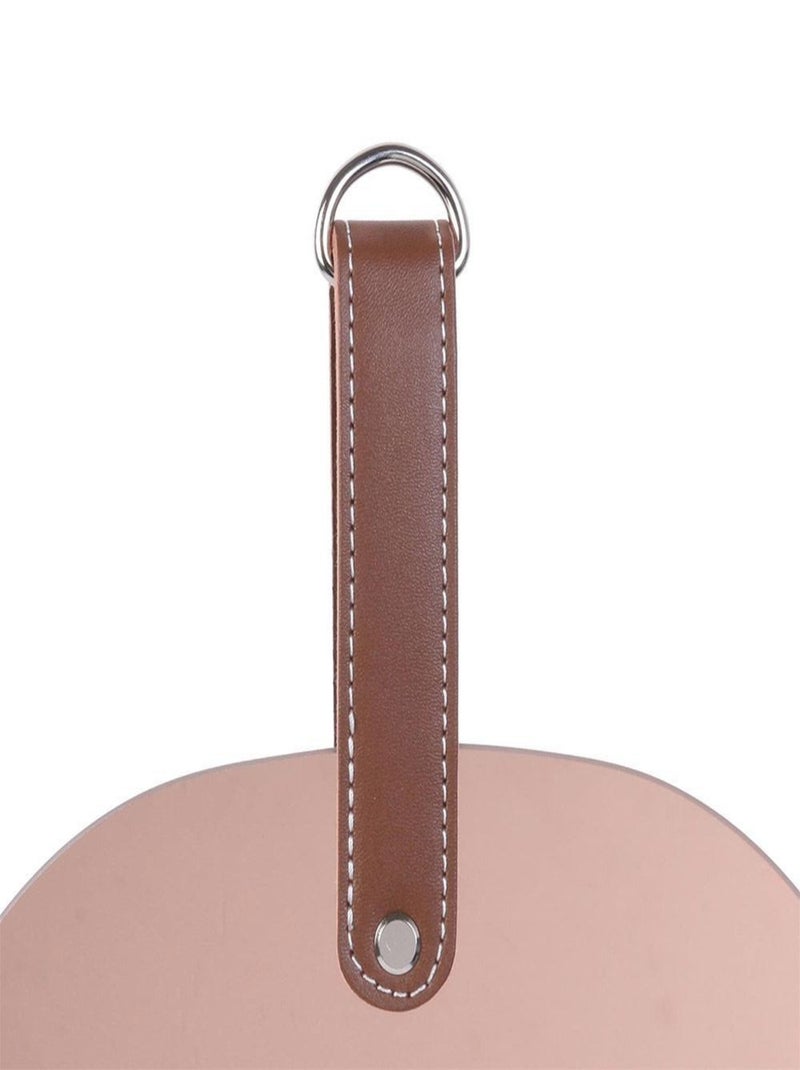 Miroir cuivre rose avec anse trapèze Rose - Kiabi