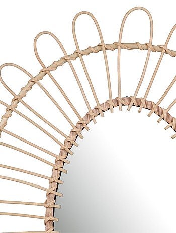 Miroir Dalia bambou 52x60 cm