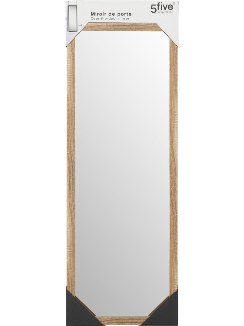 Miroir de porte 34x94 cm Noir - Kiabi