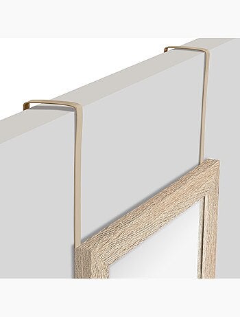 Miroir de porte bois 35x109 cm
