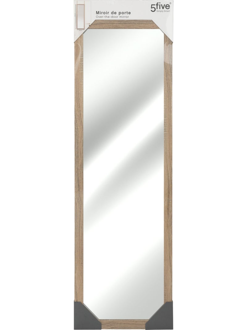 Miroir de porte bois 35x109 cm Marron - Kiabi