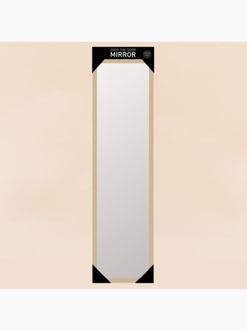 Miroir de porte contour bois 120x30cm - Kiabi Miroir de porte contour bois 120x30cm - Kiabi