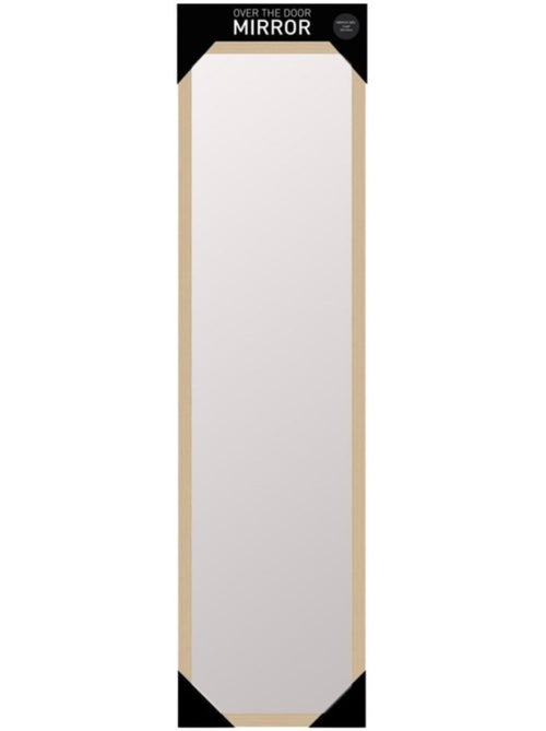 Miroir de porte contour bois 120x30cm - Kiabi Miroir de porte contour bois 120x30cm - Kiabi