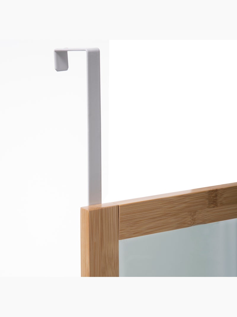 Miroir de porte en bambou Marron - Kiabi