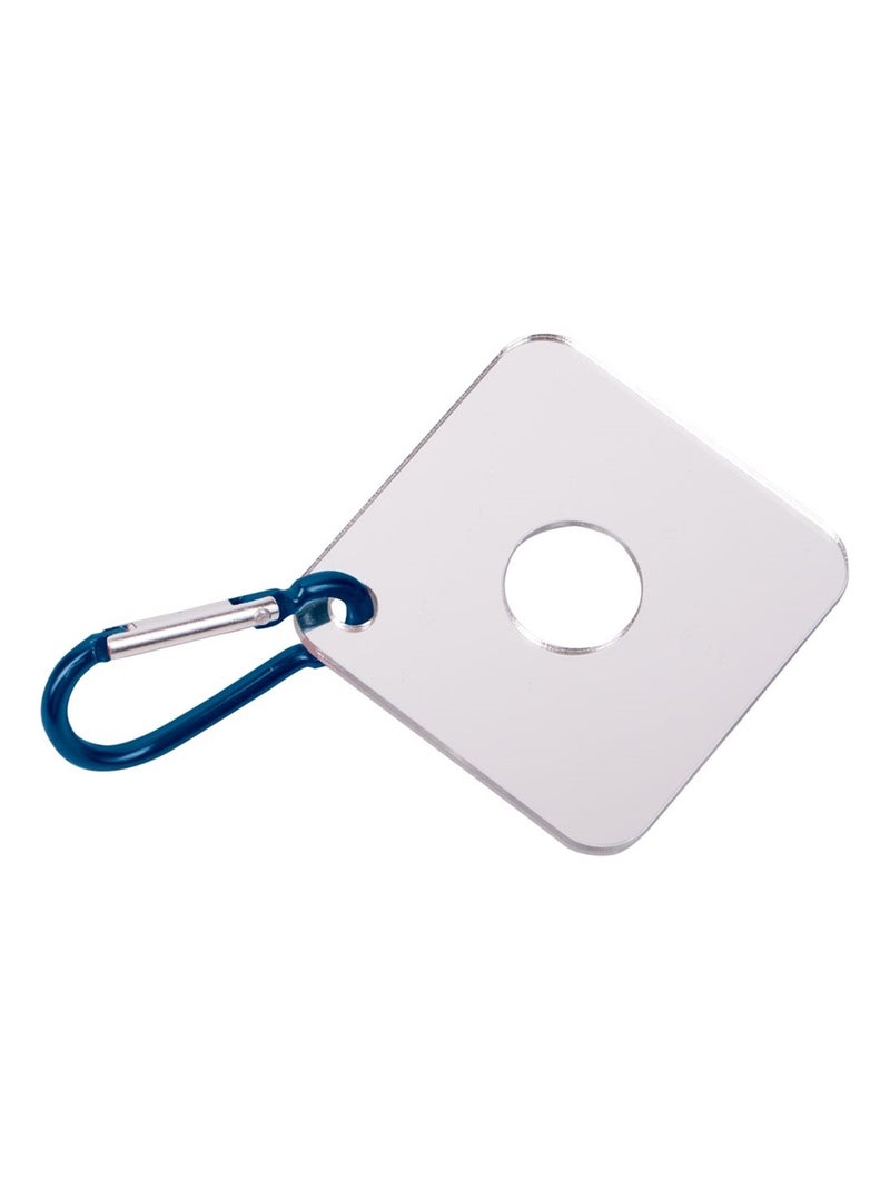 Miroir de signalisation Nature Zoom - Blanc Argent - Kiabi