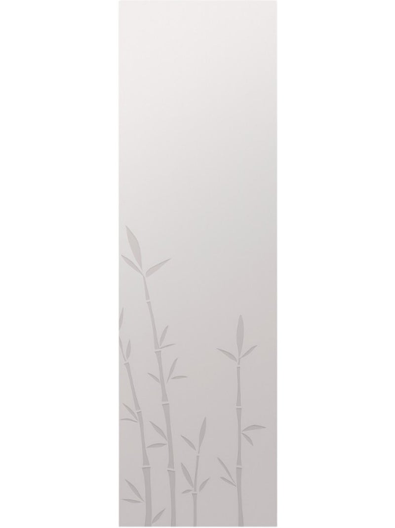 Miroir décoration bambou 120x25cm Transparent - Kiabi