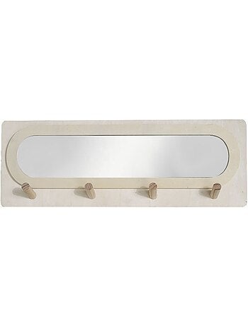 Miroir d'entrée avec porte manteau SIMPLICITY