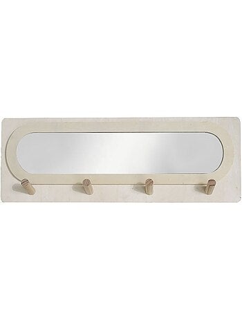 Miroir d'entrée avec porte manteau SIMPLICITY