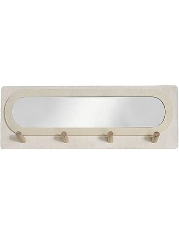 Miroir d'entrée avec porte manteau SIMPLICITY