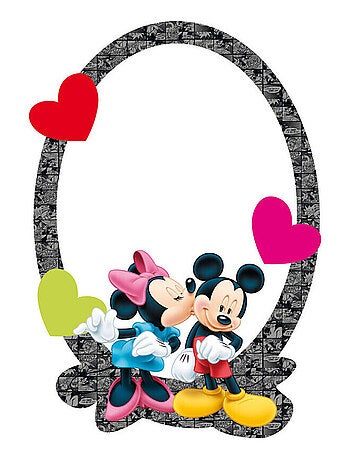 Miroir Disney Mickey et Minnie