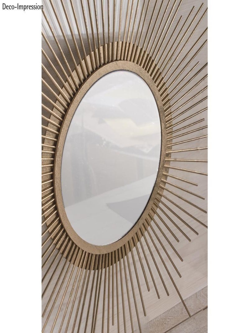 Miroir DIY soleil vintage à fabriquer soi-même ø - Rayher Beige - Kiabi