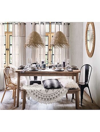 Miroir en bois RONDIN