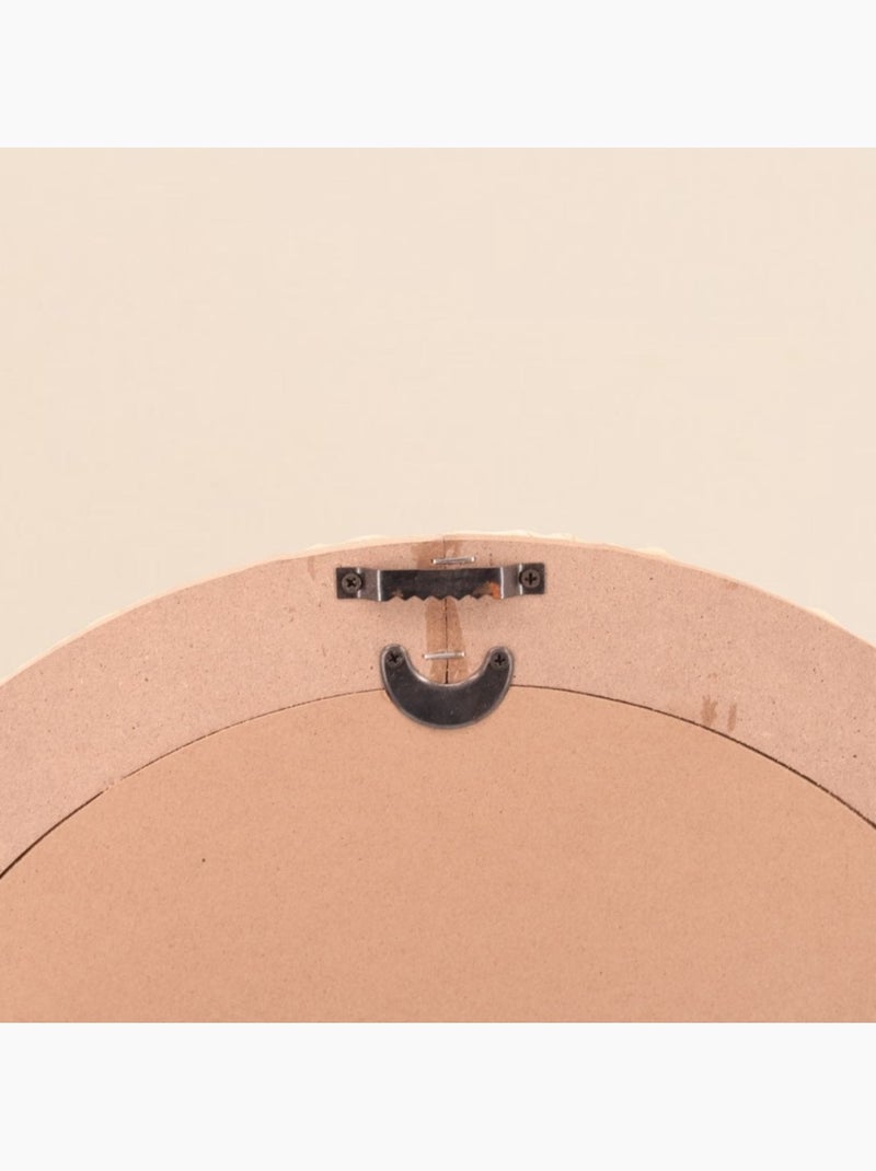 Miroir en forme d'arche en corde de maïs 40x55x2cm Beige - Kiabi