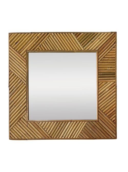 Miroir en rotin Honolulu 'Deko&co' - Kiabi