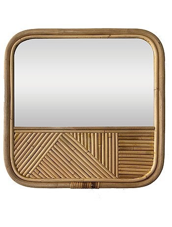 Miroir en rotin Sumatra 'Deko&co'