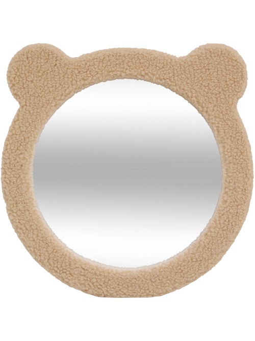 Miroir enfant en tissu bouclette ourson BEARY - Kiabi Miroir enfant en tissu bouclette ourson BEARY - Kiabi