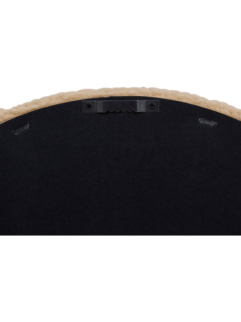 Miroir enfant en tissu bouclette ourson BEARY Marron - Kiabi