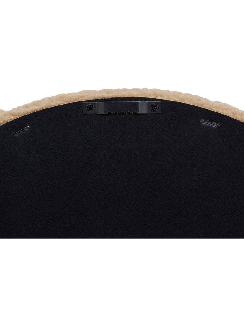 Miroir enfant en tissu bouclette ourson BEARY Marron - Kiabi