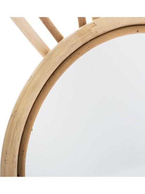 Miroir enfant forme lapin en bambou KENAI - Kiabi