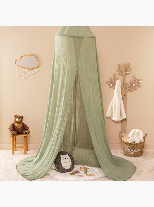 Miroir enfant forme nuage bois hévéa pompons NANAK - Kiabi