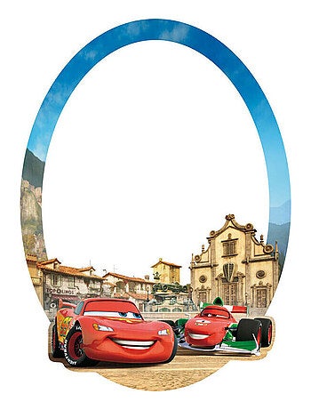 Miroir Flash McQueen Cars Disney