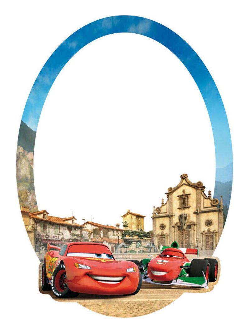 Miroir Flash McQueen Cars Disney Multicolore - Kiabi