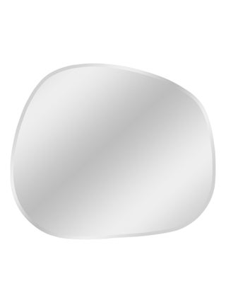 Miroir forme organique bord facetté 47x50 cm - House Nordic