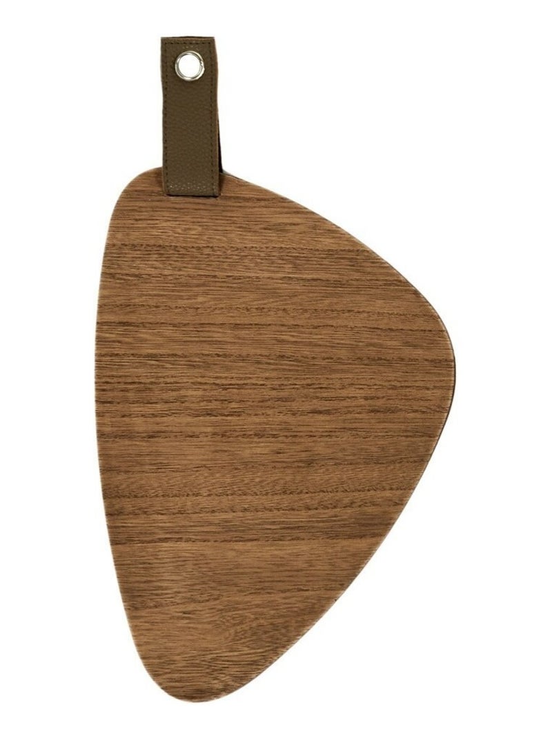 Miroir galet bois 20x30 cm Marron - Kiabi