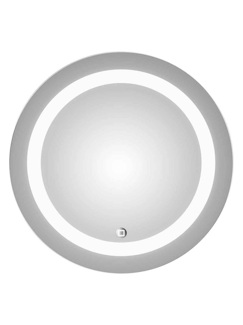 Miroir Led Light Circle Gris clair - Kiabi