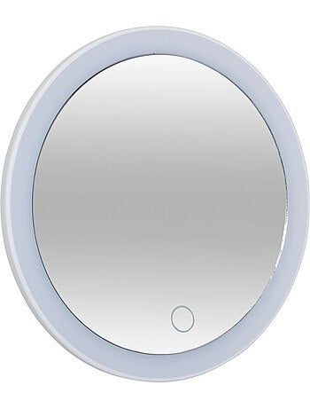 Miroir led pivotant grossissant x10