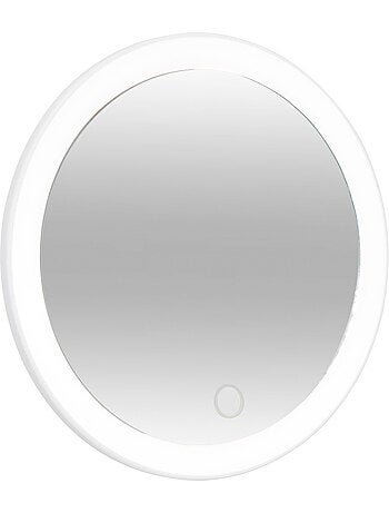 Miroir led pivotant grossissant x10