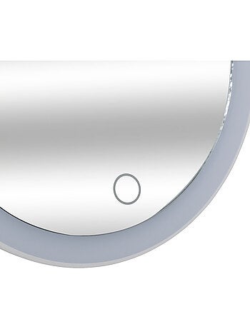 Miroir led pivotant grossissant x10