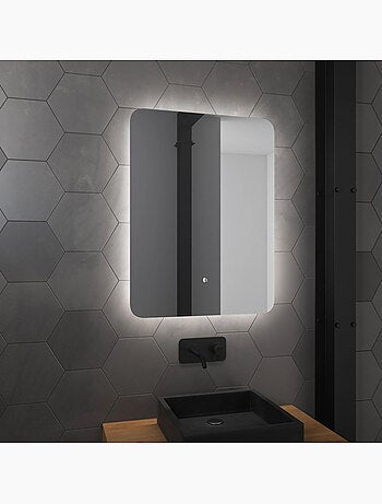 Miroir Led Silver Moon