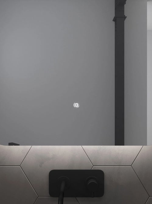 Miroir Led Silver Moon - Kiabi